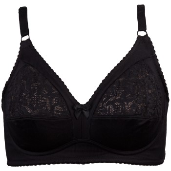 Damella BH Classic Soft Bra Sort F 100 Dame