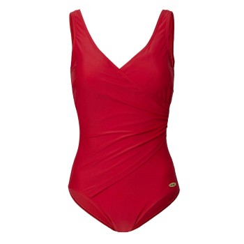 Damella Julia Basic Swimsuit Rød 40 Dame