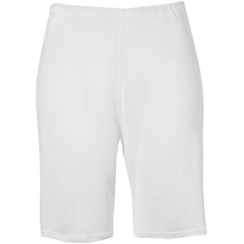 Damella Microfiber Waist Slip Shorts Hvid viskose 40 Dame