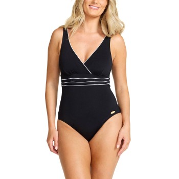 Damella Sandra Chlorine Resistant Swimsuit Sort polyamid 48 Dame
