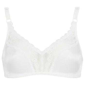 Damella BH Vera Soft Bra Hvid polyester D 75 Dame
