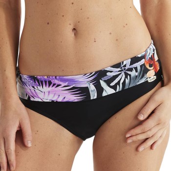 Damella Veronica Tropical Tai Bikini Brief Violet/Sort 40 Dame