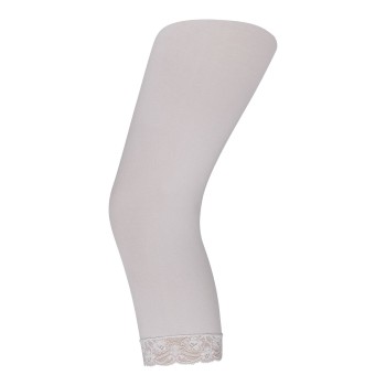 Decoy Capri Lace 60 den 3D Hvid polyamid M/L Dame