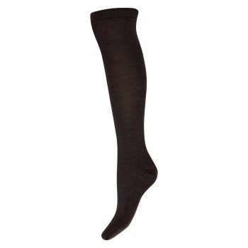 Decoy Strømper Doubleface Knee-high Socks Brun Str 37/39 Dame