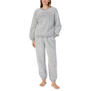 DKNY Chill In Style Top Jogger Set Grå polyester Medium Dame
