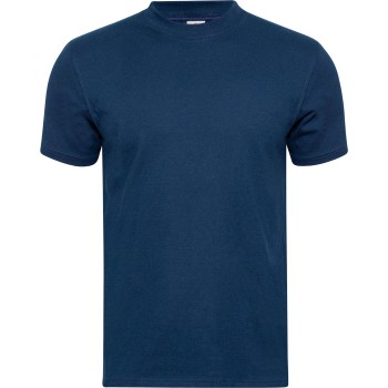 Dovre T-shirts Marineblå økologisk bomuld Small Herre