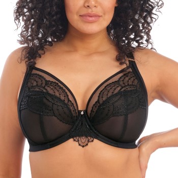 Elomi BH Priya Plunge Bra Sort F 95 Dame