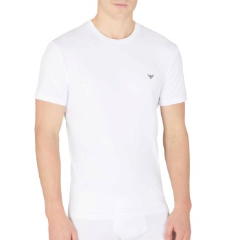 Emporio Armani Armani Cotton T-shirt Hvid bomuld Medium Herre