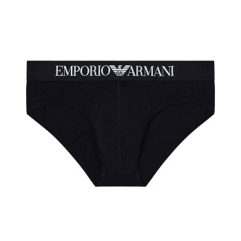 Emporio Armani Armani Logo Brief Sort bomuld Large Herre