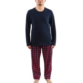 Esprit George Pyjamas Set Blå/Rød bomuld Large Herre