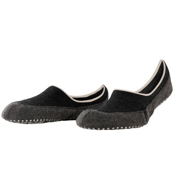 Falke Strømper Cosyshoe Men Sneaker Socks Antracit uld Str 39/40 Herre