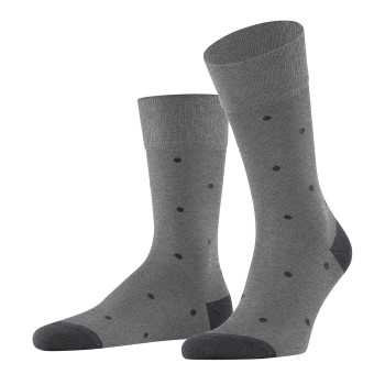 Falke Strømper Dot Socks Grå bomuld Str 39/42 Herre