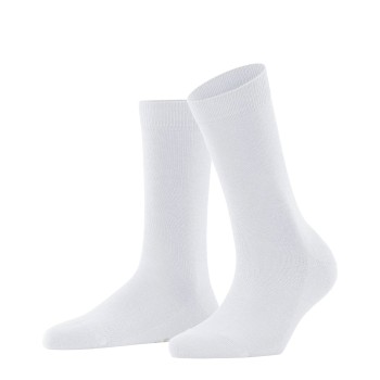 Falke Strømper Family Woman Hvid bomuld Str 35/38 Dame