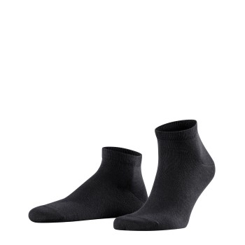 Falke Strømper 2P Happy Sneaker Socks Sort bomuld Str 47/50 Herre