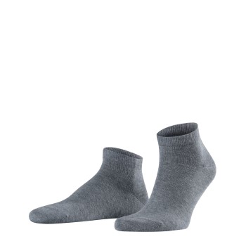 Falke Strømper 2P Happy Sneaker Socks Grå bomuld Str 47/50 Herre