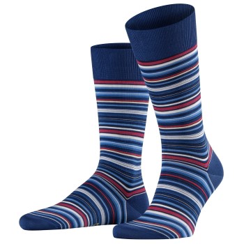 Falke Strømper Microblock Socks Mørkblå bomuld Str 41/42 Herre