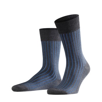 Falke Strømper Shadow Antracit bomuld Str 45/46 Herre