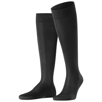 Falke Strømper Tiago Knee-high Sort bomuld Str 45/46 Herre