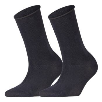 Falke Strømper 2P Women Casual Happy Sock Marineblå Str 39/42 Dame