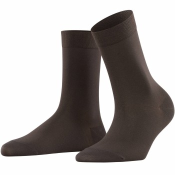 Falke Strømper 3P Women Cotton Touch Mørkbrun  Str 35/38 Dame