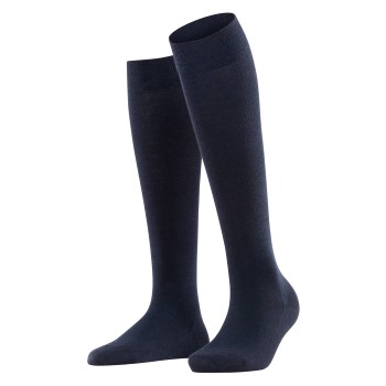 Falke Strømper Women Softmerino Knee High Marineblå Str 35/36 Dame