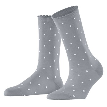 Falke Strømper Women Spike Dot Socks Grå bomuld Str 39/42 Dame