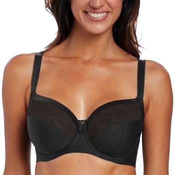 Fantasie BH Illusion Side Support Bra Sort polyamid D 75 Dame
