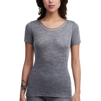 Femilet Juliana T-shirt Grå merinould 44 Dame