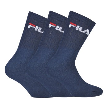 FILA Strømper 3P Sport Socks Marineblå Str 39/42