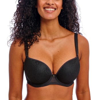 Freya BH Love-Haze Moulded Plunge Bra Sort I 75 Dame