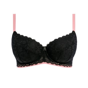 Freya BH Off Beat UW Padded Half Cup Bra Sort K 65 Dame