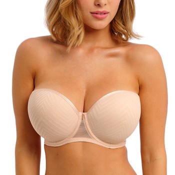 Freya BH Tailored Underwire Moulded Strapless Bra Beige D 70 Dame
