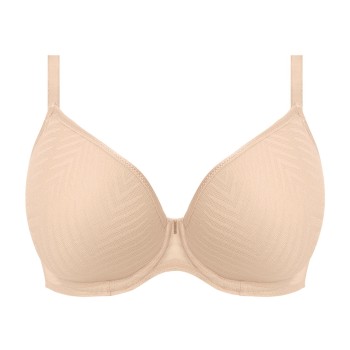 Freya BH Tailored Uw Moulded Plunge T-Shirt Bra Beige C 80 Dame