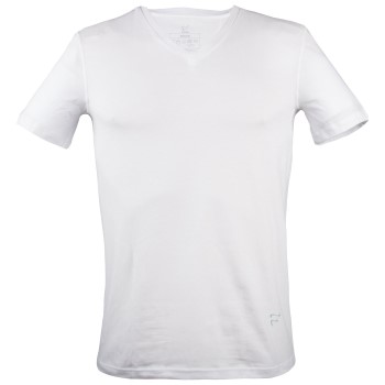 Frigo Revolutionwear Frigo 4 T-Shirt V-neck Hvid Small Herre