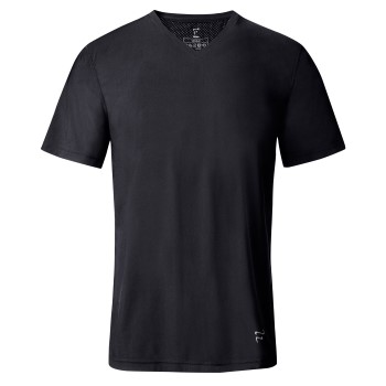 Frigo Revolutionwear Frigo Cotton T-Shirt V-Neck Sort bomuld Medium Herre