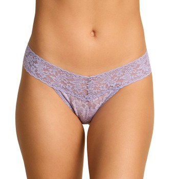 Hanky Panky Trusser Low Rise Thong Lilla soft nylon One Size Dame