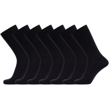 JBS Strømper 7P Bamboo Socks Sort Str 41/44