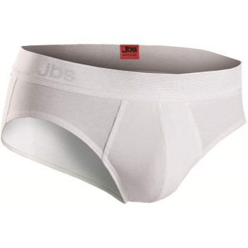 JBS Basic 13766 Briefs Hvid bomuld Large Herre