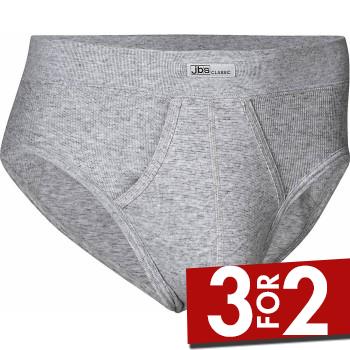 JBS Classic Brief 390-12 Grå bomuld XX-Large Herre