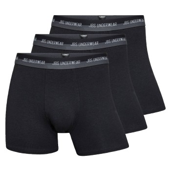 JBS 3P Hemp Tights Boxers Sort økologisk bomuld XX-Large Herre