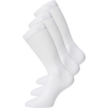 JBS Strømper 3P Terry Sole Socks Hvid Str 40/43 Herre