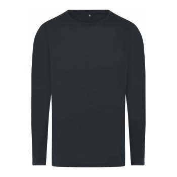 JBS of Denmark Wool Long Sleeve T-shirt Sort uld Large Herre