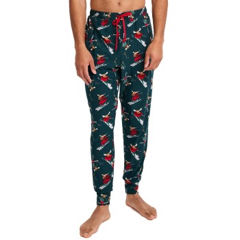 Jockey Pants Jogger Grøn Mønster polyester XX-Large Herre