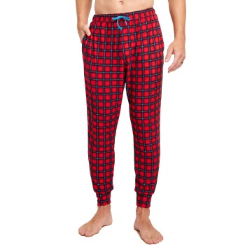 Jockey Pants Jogger Marine/Rød polyester Large Herre