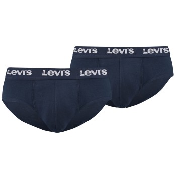 Levis 2P Base Brief Marineblå bomuld Medium Herre