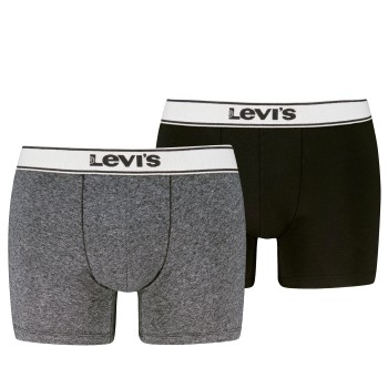 Levis 2P Base Vintage Boxer Sort bomuld Large Herre