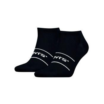 Levis Strømper 2P Organic Cotton Ankle Sock Sort Str 43/46