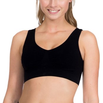 Magic BH Comfort Bra Sort nylon X-Large Dame