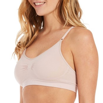 Magic BH Comfort Bra Spaghetti Straps Bamboo Lyserosa Small Dame
