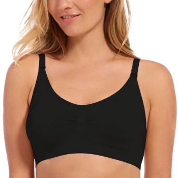 Magic BH Comfort Spagetti Bra Sort polyamid Small Dame